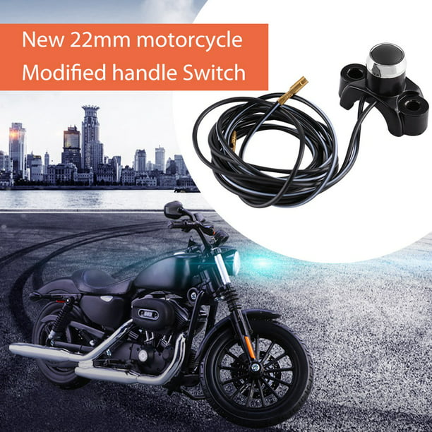 Motorbike Dirt Pit Quad Bike ATV Kill Stop Switch Push Button For 7/8" Handlebar 